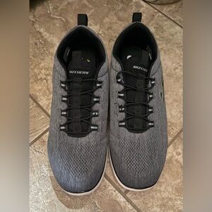 Men’s Grey Sketchers Size 11 Wide Fit